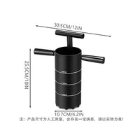 高尔夫打洞器便携式手动洞杯挖孔器可拆卸手柄果岭球洞球场配件用