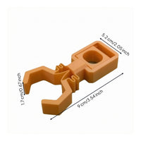 Chip Clip Finger Loop Home Organizer Orange