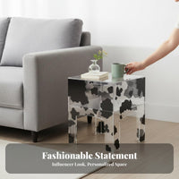 doublelevel circular table Nordic Design Nightstand multipurpose Use for Office, Students