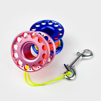 Diving SMB Surface Marker Buoy Aluminum Line Reel with 30M Line