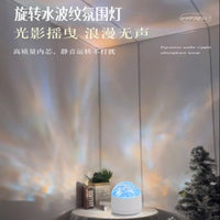 Rotating Water Ripple Atmosphere Lamp with Remote Control