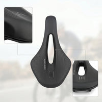 Streamlined Bike Saddle with Cutout Hollow Road Bike Saddle Padded Cycle Seat Comfortable for Cyclists, Commuters, Daily Commuting