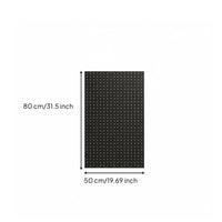 Rust-Resistant Stainless Steel Pegboard Heavy-Duty Tool Hanging Board Powder-Coated for Workshop, Garage