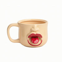 Face Mug Funny Cup Glossy