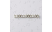 Rounded Contacts Conductive Rubber Strip Molded Keyboard Interface Strip Raised Tabs Keybed Interface Pad Symmetrical