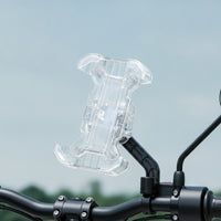 Vibration-Damping Motorcycle Phone Holder Shockproof Motorcycle Phone Mount Secure Handlebar Cradle Universal for Riders, Commuters, Navigation