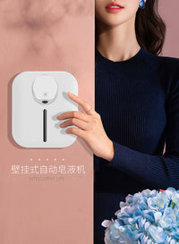 壁挂感应泡沫洗手机机智能泡沫家用感应皂液器抗菌洗手机器