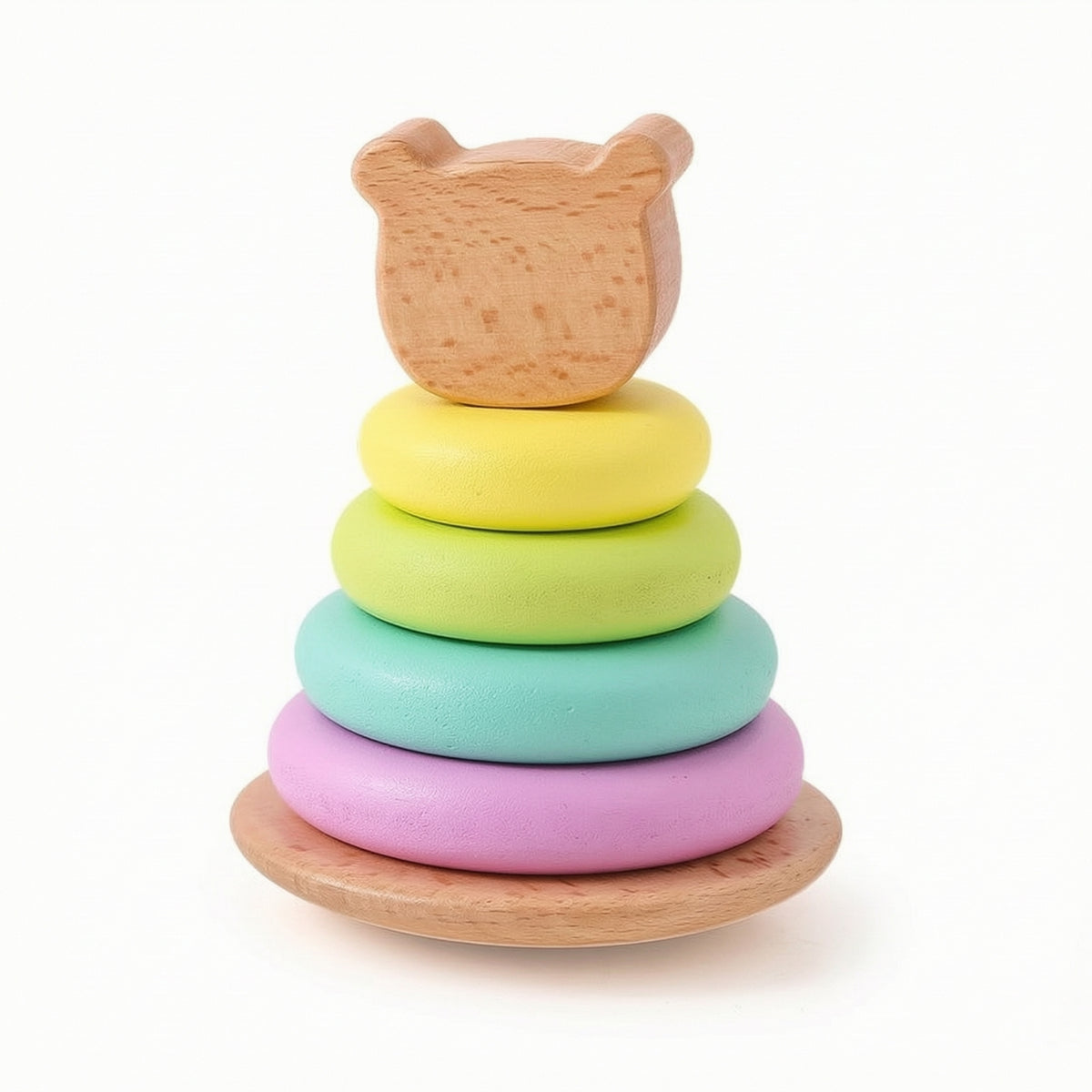 Wooden Sensory Toy Educational Educational Toy Smooth Fine Motor for Toddlers, Daycare