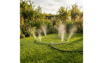 Stainless Steel Spray Loop Circular Misting Nozzle Outdoor Aerosolizing Nozzle for Gardeners, Farmers, Garden