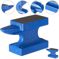 Blue DIY Horn Anvil with Hammer for Jewelry Making