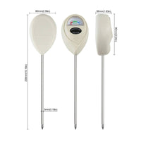 Soil Moisture Meter Analog Soil Moisture Tester Gauge Easy to Use Manual for Gardeners, Garden, Greenhouse