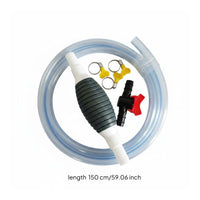Aquarium Water Changer Large Flow Manual Siphon Pump