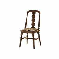 Upholstered Wooden Armchair French design Dining Seat sturdy Wood Frame Easy Assembly for Homeowners, Living Room