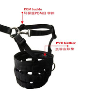 马匹专用嘴套 防啃嘴套 马嘴罩防咬马嘴套 马具马术用品