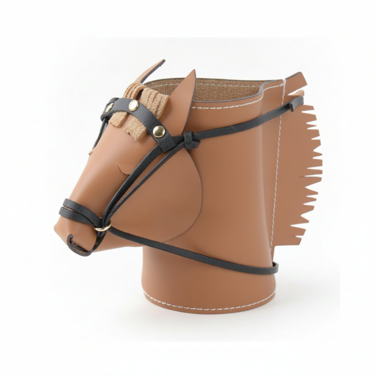 Horse Head Holder Compact Size Horse Desk Organizer Decorative
