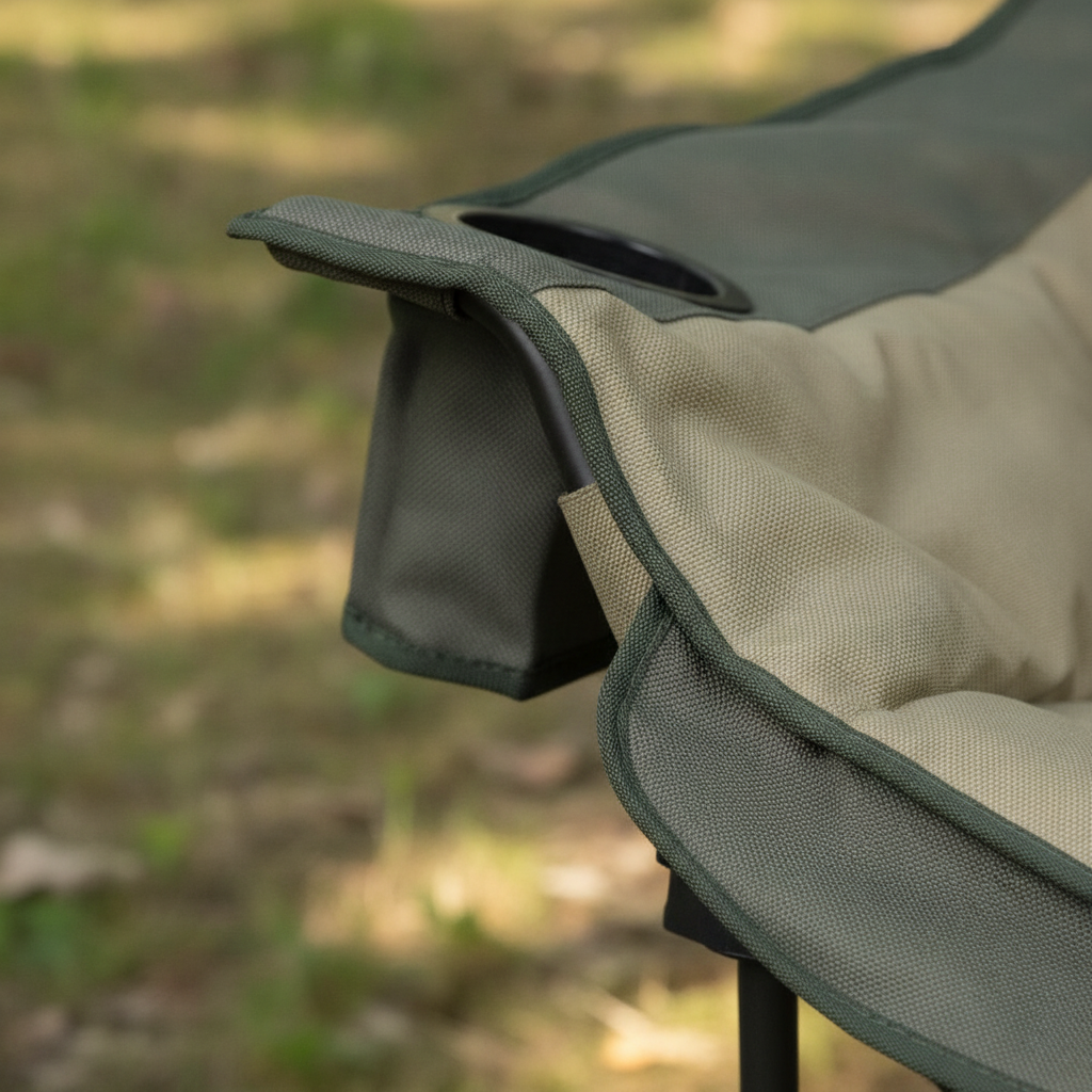 Portable Double Moon Chair for Outdoor Camping and Garden Lounging
