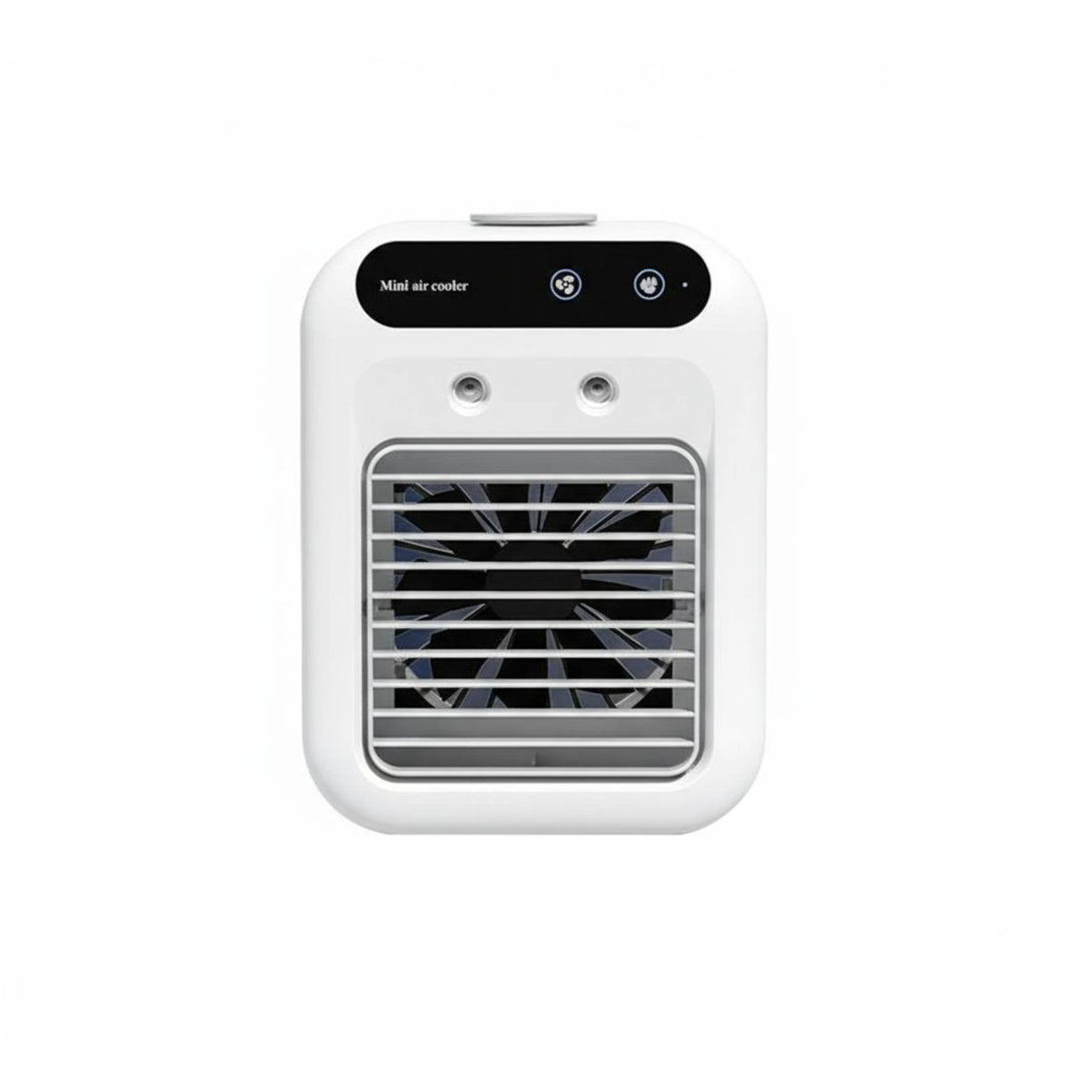 Rechargeable USB Misting Fan Adjustable Airflow Mini Air Conditioner Fan Quiet Operation for Students, Office Workers, Dorm Room, Bedroom