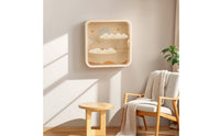 Figurine Display Case Transparent Wall-Mounted Display Case Dustproof
