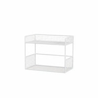 Multi-Compartment Desk Organizer Multifunctional desktop storage rack Easy Assembly