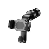 2-in-1 Car Hook Phone Mount 360° Rotation 2-in-1 Car Headrest Hook Rear Seat Phone Amusement Stand Anti-Slip for Travel
