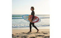 Tapered Water Surfboard Rounded Nose Standing Surfboard Single Lightweight for Recreational Use