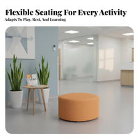 Upholstered Multi-Seat Bench Modern design Serpentine Bench dense padding Sturdy framework for Clients, Facility Managers