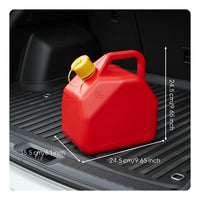 Plastic Gas Can Heavy Duty HDPE Jerry Can for Road Trip