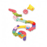 Modular Bathtub Ball Water Path Rubber Water Track Toy Easy to Assemble Toys Creative for Toddlers