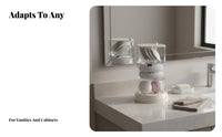 Acrylic Mirror Cabinet Organizer Space Saving Clear Acrylic Organizer Clear Design Lipstick Storage Rack for Women, Dressing Table, Drawer