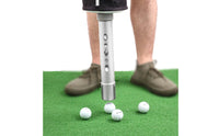 Detachable Golf Ball Pickup Tube Lightweight Golf Ball Picker Upper Tube Long-Lasting Sports Gear Wear-Resistant for Golfers