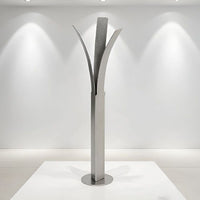 Minimalist Stainless Steel Vase for Tabletop Decor