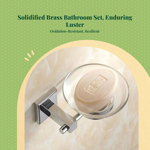 Copper bathroom set: towel bar, wall shelf, adjustable hooks