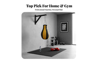 Pear Shaped Heavy Bag Microfiber Leather Hanging Punching Bag Solid Core Fighting Workout Tools for Pugilists, Fighting Artists, Home Gym, Garage