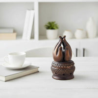 Handmade Buddha Hand Incense Burner Handmade Home Decor Easy to Clean for Meditation