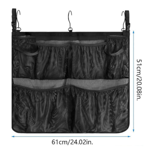 Pool Hanging Storage Bag Foldable Poolside Organizer Lightweight for Beach