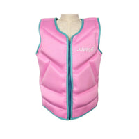 Slim Buoyancy Vest with Front Zipper Slimline Non-Inflatable Buoyancy Vest Portable Sleeveless for Swimming