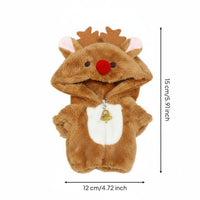 10cm Doll Outfit Fashionably Designed Soft Doll Jumpsuit Easy Care