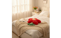 Blossom Soft Cushion Soft Flower Shaped Pillow Cuddly for Bed, Car, Women, Kids