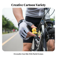 Cartoon Tire Valve Cap Waterproof Cartoon Valve Stem Cap Easy Installation for Cyclists, Gift Donors, Outdoor Biking, Motorcycles, Daily Driving