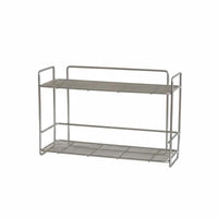 2-Tier Cosmetic Shelf adaptable 2-Tier Organizer Multifunctional for Desktop