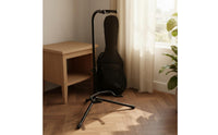 Universal Fit Vertical Guitar Stand Padded Protection Triangular Guitar Stand Adjustable Height for Guitarists, Musicians, Home, Studio, Stage