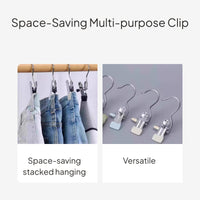 Stainless Steel Pants Hanger Fastener Multi-Functional