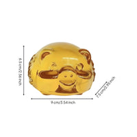 Crystal Fortune Pig, Zodiac Pig, Living Room Decor, Business Gift