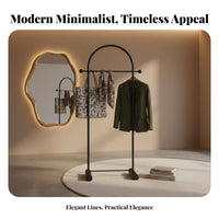 standalonestanding Hall Tree Modern Design Coat Rack Sturdy & Stable for Living Room