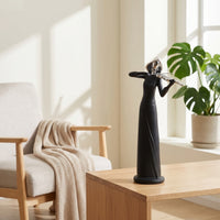 Minimalist Tabletop Ornament Modern Human Figurine Slim Resin Statue Artistic for TV Cabinet