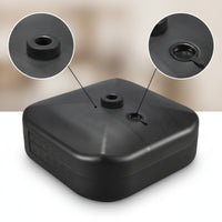 Stable Water Filled Umbrella Base Sturdy Patio Umbrella Base with Handle Long-Lasting Space-Saving for Backyard