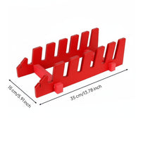 Chopping Board Rack Thickened Material Slicing Board Holder Easy to Clean Pot Lid Stand for Countertop