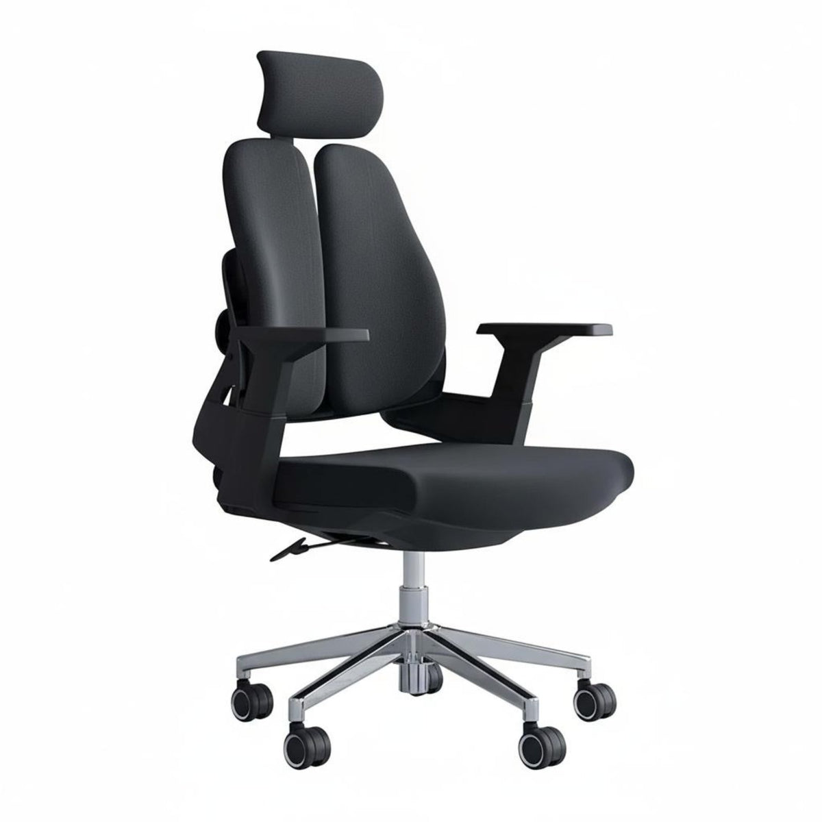 Reclining Backrest Ergonomic Office Chair All-Day Comfort Adjustable Support Chair Heavy-Duty Frame Easy Assembly for Gaming Room