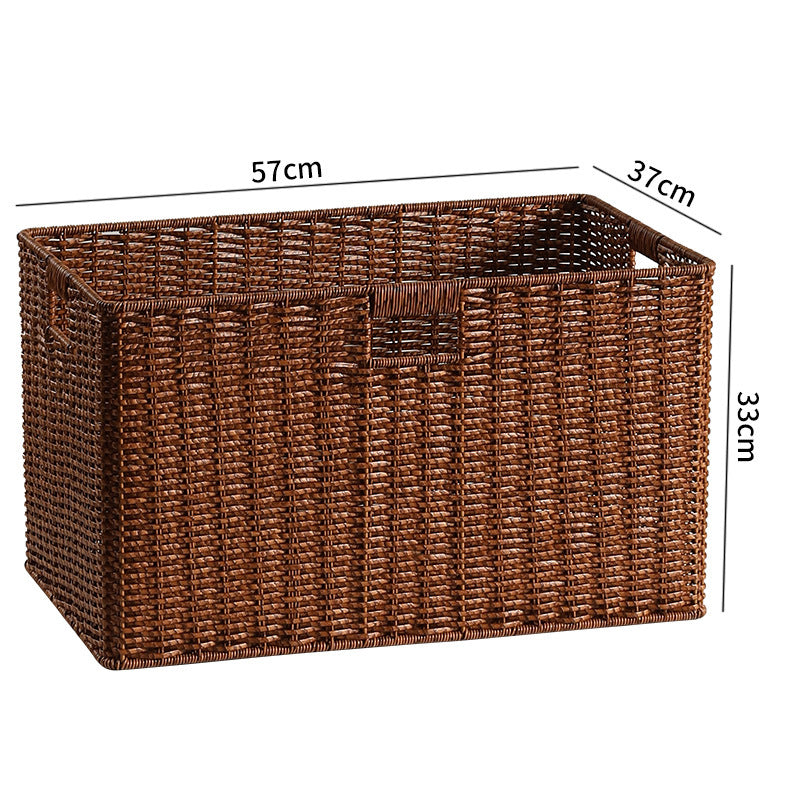 Walnut / 57-37-33cm 3-drawer