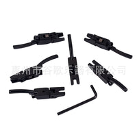 High-Quality Guitar Bridge Saddle Set (Zinc Alloy)